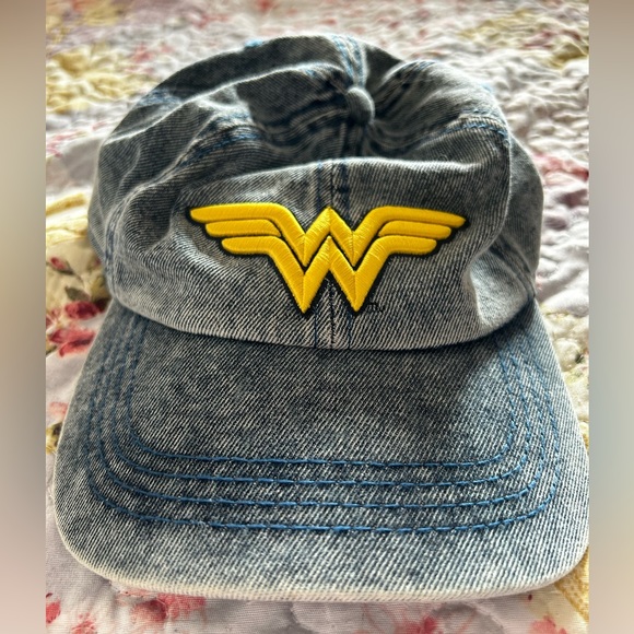 Spencer's Accessories - Wonder Woman embroidered baseball cap